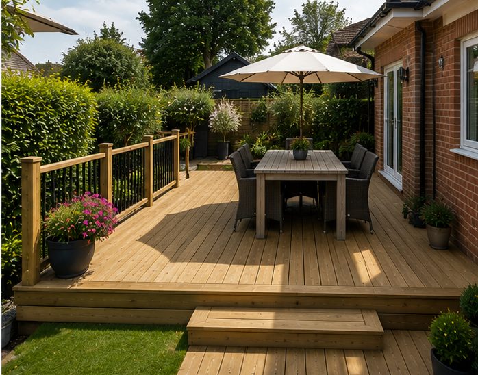 Timber Decking in Solihull