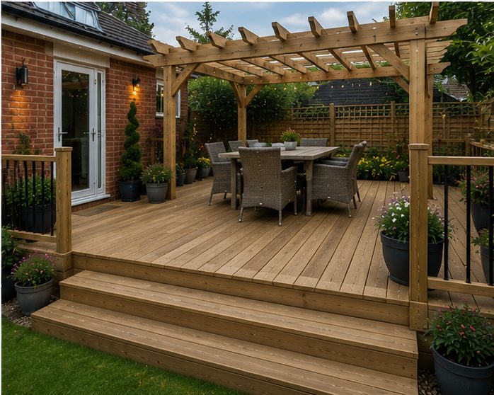 Timber Decking in Solihull