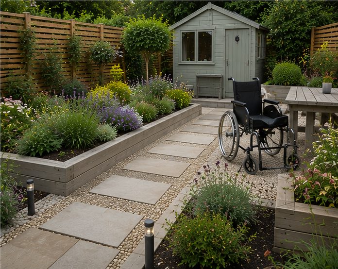 Easy-Care & Accessible Gardens in the West Midlands