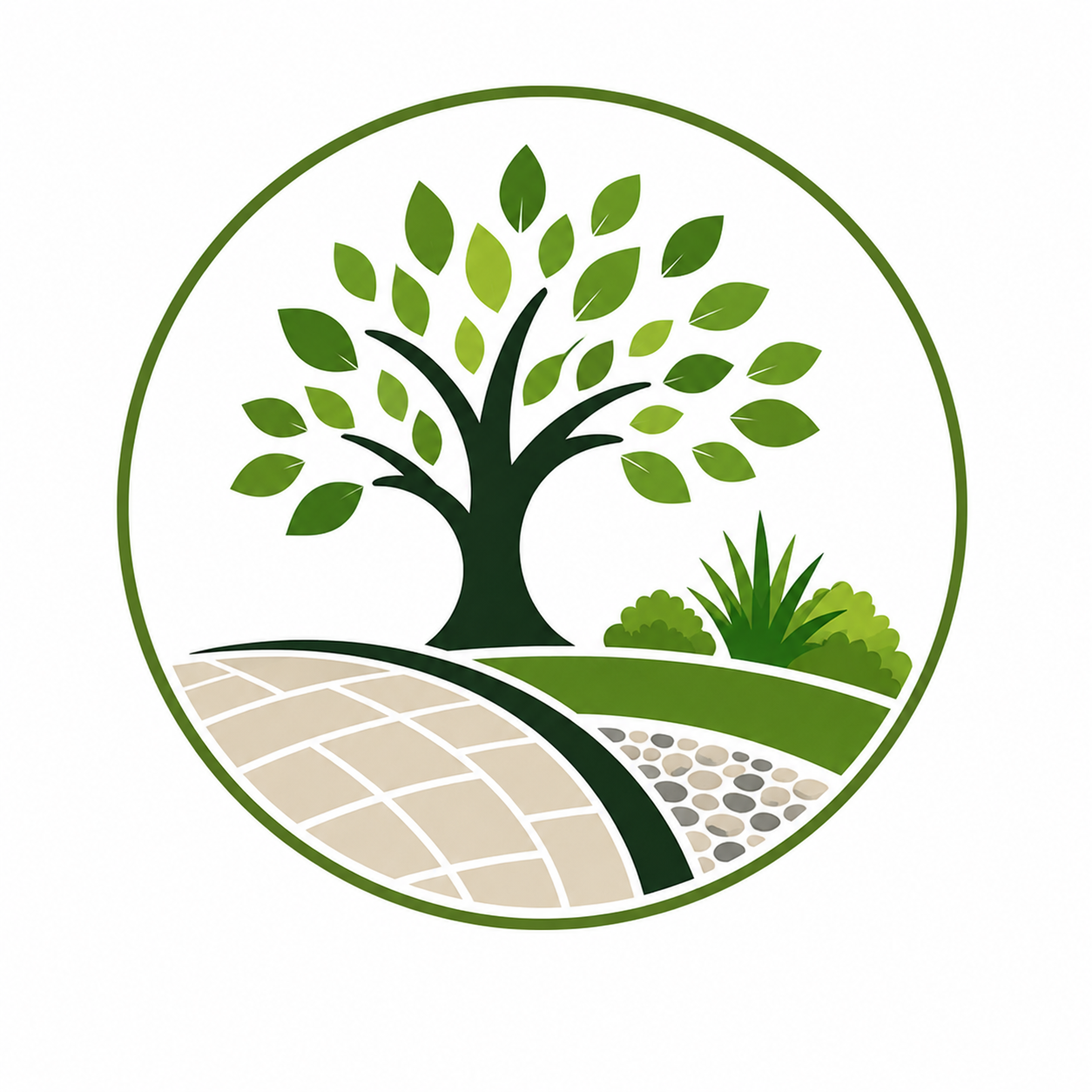 Low Maintenance Gardens West Midlands logo