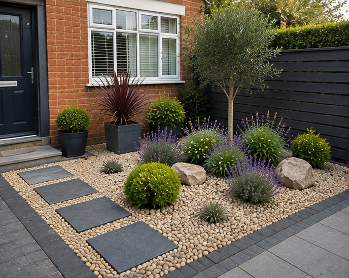 Low Maintenance Front Gardens in the West Midlands