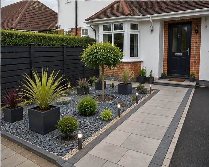 Low Maintenance Front Gardens in the West Midlands