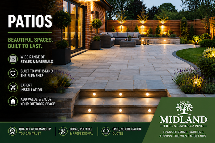 patio paving west midlands